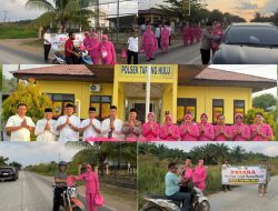 Polsek Tapung Hulu dan Bhayangkari Tebar Kepedulian Lewat “BATARA” Berbagi Takjil Ramadhan