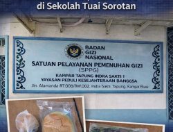 SPPG Indra Sakti Tolak Konfirmasi Wartawan, Minta Surat PWI; Menu MBG di Sekolah Tuai Sorotan