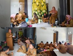 Hangat Kebersamaan, Keluarga Besar SDN 028 Gelar Halal Bihalal di Kediaman Kepala Sekolah