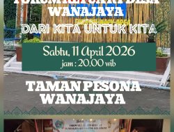 Halal Bihalal Forum Ketua RT Desa Wanajaya Pererat Silaturahmi dan Soliditas Warga