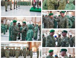 Pangdam V/Brawijaya Pimpin Laporan Korps Kenaikan Pangkat Perwira Kodam V Brawijaya Periode April 2026