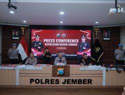 Polres Jember Amankan 18 Tersangka Narkoba Sepanjang Bulan Maret 2026