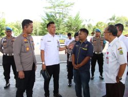 Sidak SPBU dan SPBE Kapolres Sumenep Tegaskan Stok Aman, Isu Kenaikan Hoaks