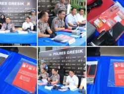 Polres Gresik Bongkar Jaringan Narkoba Lintas Madura–Bawean, 6 Tersangka Diamankan