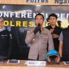 Polres Ngawi Amankan 2 Tersangka Pengeroyokan di Paron Motif Atribut Perguruan Silat