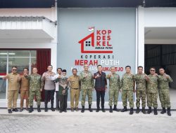 Pangdam V/Brawijaya Tinjau Kesiapan Peresmian Nasional Koperasi Merah Putih di Lamongan