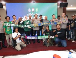 Kapolda Jatim Satukan Aremania – Bonek, Sepakat Tak Ada Rivalitas di Luar Lapangan