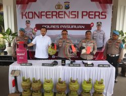 Polres Pasuruan Ungkap Kasus Penyalahgunaan LPG Subsidi, Dua Tersangka Diamankan