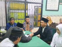 Khidmat dan Penuh Haru, Ijab Kabul Maya dan Guntur Resmi Digelar di KUA Driyorejo Gresik