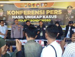 Polres Bondowoso Ungkap Jaringan Narkoba 5 Tersangka Pengedar Diamankan