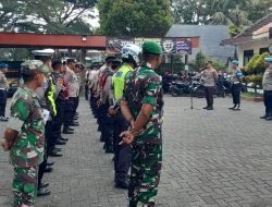 Antisipasi Kerusuhan Suporter, Polres Pasuruan Siagakan Personel di Exit Tol Purwodadi