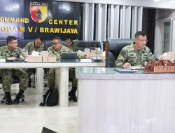 Asrendam V/Brawijaya Pimpin Panproggar Triwulan I Tingkatkan Kinerja Anggaran Satuan Secara Terukur