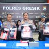 Polres Gresik Ungkap Jaringan Narkoba Lintas Kota, 4 Tersangka Diamankan