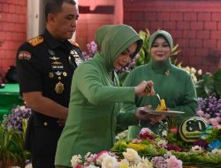 Peringatan HUT Ke-80 Persit Kartika Chandra Kirana Berkarya: Terus bersinar, terus menginspirasi, dan tetap menjadi pelita dalam keluarga serta bangsa.