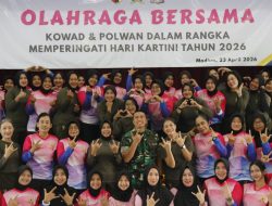 Semangat Kartini Menggelora Saat Kowad dan Polwan di Madiun Perkuat Soliditas