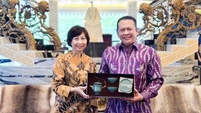 Terima Atase Kepolisian Kedubes China, Bamsoet Dukung Rencana Kerjasama Penanganan Kejahatan Siber Indonesia-China