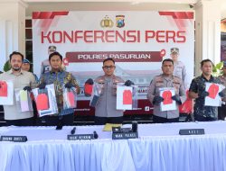 Polres Pasuruan Ungkap Tambang Andesit Ilegal di Purwosari, 5 Orang Ditetapkan Sebagai Tersangka