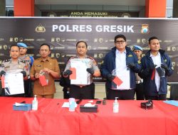 Polres Gresik Amankan Tersangka Penipuan Rekrutmen ASN Modus Jual Beli SK Palsu