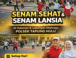 Bukan Sekadar Penegakan Hukum, Polsek Tapung Hulu Kini Jadi Benteng Pertahanan Lansia
