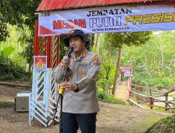 Polres Probolinggo Bangun Jembatan Merah Putih Presisi, Akses Warga Tiris – Andungsari Kembali Terhubung