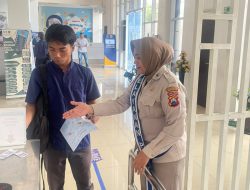 Polantas Menyapa, Bertajub Budaya Salam Sapa dan humanis Dalam Pelayanan Prima Satpas Colombo Patut Diapresiasi