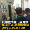 Peringati Hari Bumi, Pemprov DKI Lakukan Aksi Hemat Energi