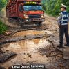 “Dihantam Truk Overload, Jalan Desa Danau Lancang Hancur: Warga Menjerit, Pemerintah Dianggap Abai”