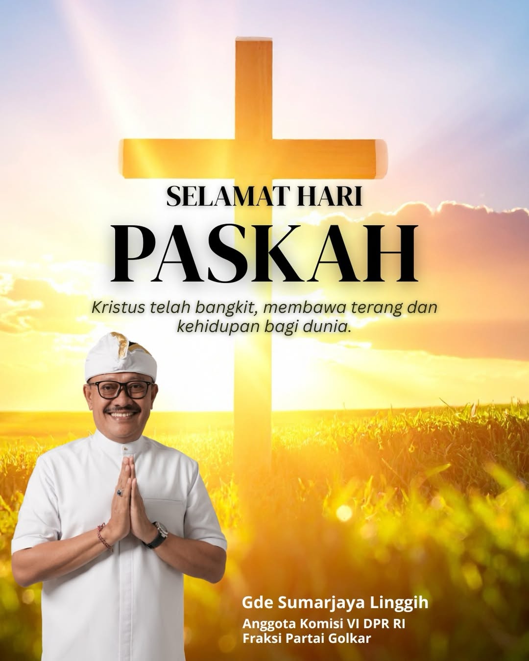 Selamat Hari Raya Paskah Bagi Saudara Saudari Yang Merayakan. Semoga Paskah Membawa Sukacita, Ha