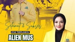 Selamat Dan Sukses Atas Terpilihnya Ibu Alien Mus @alienmus.official Sebagai Ketua Dpd Partai Go