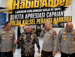 Habib Aboe Apresiasi Kinerja Polda Kalsel: Ini Prestasi Besar Selamatkan Generasi Bangsa