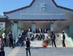 Aliansi Mahasiswa Kembali Kepung Kantor DPR dan POLDA Malut; Desak Jaminan Keamanan di Hutan Haltim -Halteng