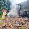 Sebuah Pabrek Kayu Di Grabag Magelang Hangus Terbakar Tanpa Sisa.