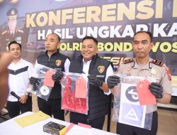 Polres Bondowoso Ungkap Live Streaming Asusila Dua Tersangka Diamankan