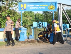 Polres Magetan Revitalisasi Jembatan Mangge untuk Masyarakat