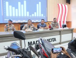 Polres Madiun Kota Ungkap Dua Kasus Curanmor Amankan 2 Tersangka