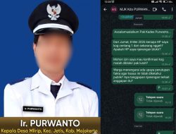 Kasus Dugaan Pencabulan Anak, Kades Mlirip di Konfirmasi, Gercep “Blokir Whatsap Wartawan”???, SIMAK BERITANYA!!!