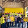 Jalin Senergritas Dengan Parpol, Ketua KPU Pesawaran Fery Ikhsan Sambangi Kediaman Ketua DPD Partai Golkar Pesawaran Mustika Bahrum
