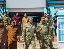 Pangdam V/Brawijaya Dampingi Wakil Panglima TNI Tinjau Percepatan Pembangunan KDKMP Nganjuk
