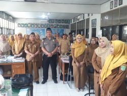 Menanamkan Kesadaran Generasi Muda, Satbinmas Polres pasuruan Lakukan Pembinaan Humanis di SMPN 1 Gempol