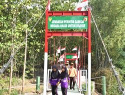 Tiga Jembatan Garuda Dibangun, Warga Ponorogo Kini Tak Lagi Menantang Arus Sungai