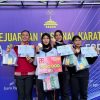 Bripda Salma Aulia, Polwan Ditpolsatwa Baharkam Polri Borong Medali di Kejurnas Karate PB FORKI 2026