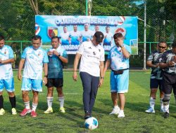 Penguatan Soliditas Prajurit, Pangdam V/Brawijaya Hadiri Olahraga Bersama di Lapangan 84jay