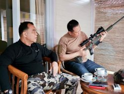 Bamsoet dan Ketua Umum Perbakin Banten Turun Berburu Tekan Populasi Babi Hutan yang Rugikan Petani