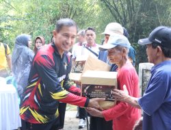 Polres Blitar Kota Resmikan Jembatan Merah Putih Presisi Penghubung Dua Desa