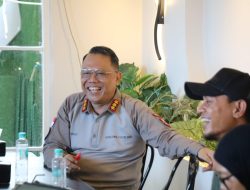 Satgas Humas Ops Damai Cartenz-2026 Perkuat Kolaborasi Melalui Silaturahmi Bersama Wartawan di Timika