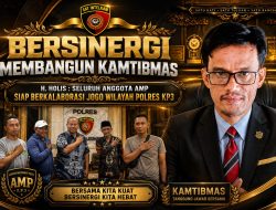 Bersinergi Membangun Kamtibmas, H. Holis : Seluruh Anggota AMP Siap Berkalaborasi Jogo Wilayah Polres KP3