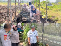 Dukung Program Ketahanan Pangan Presiden, Polres Pasuruan Bersama SMKN 1 Purwosari Kembangkan Budidaya Uwi Ungu