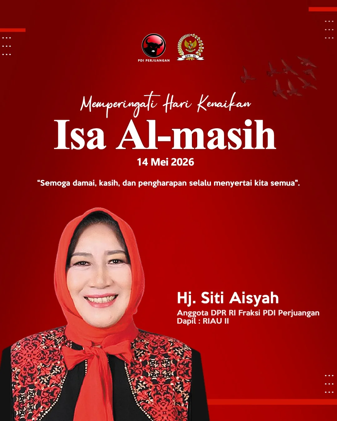 Memperingati Hari Kenaikan Isa Al Masih, 14 Mei 2026