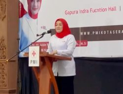 Adde Rosi Lantik 60 Pengurus PMI Kecamatan di Serang: Kesiapsiagaan Bencana harus Menjadi Prioritas