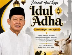 Hamka B. Kady Ajak Masyarakat Jadikan Idul Adha Momentum Memperkuat Persatuan dan Kepedulian Sosial